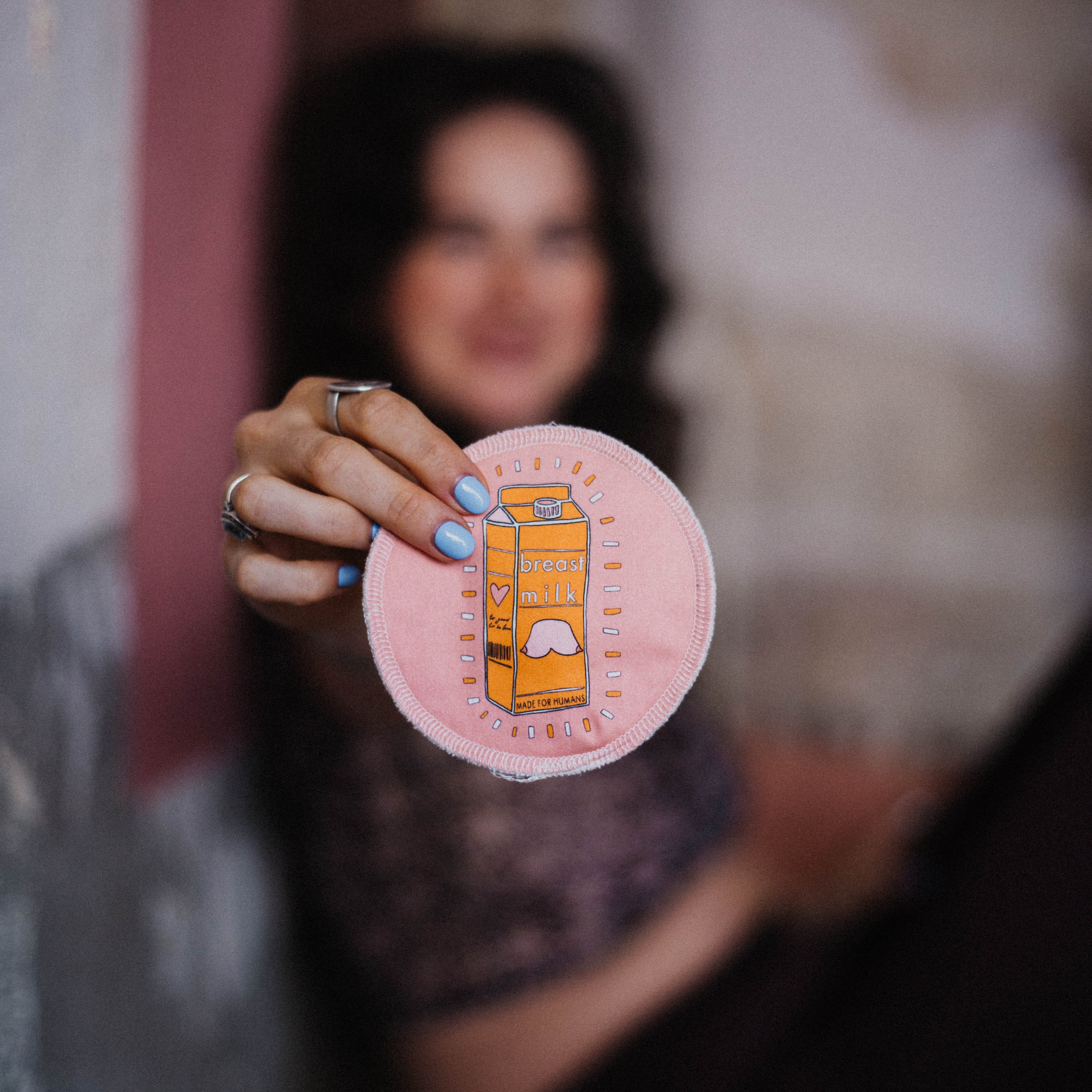 Waschbare Stilleinlagen "BREASTMILK" Moodie