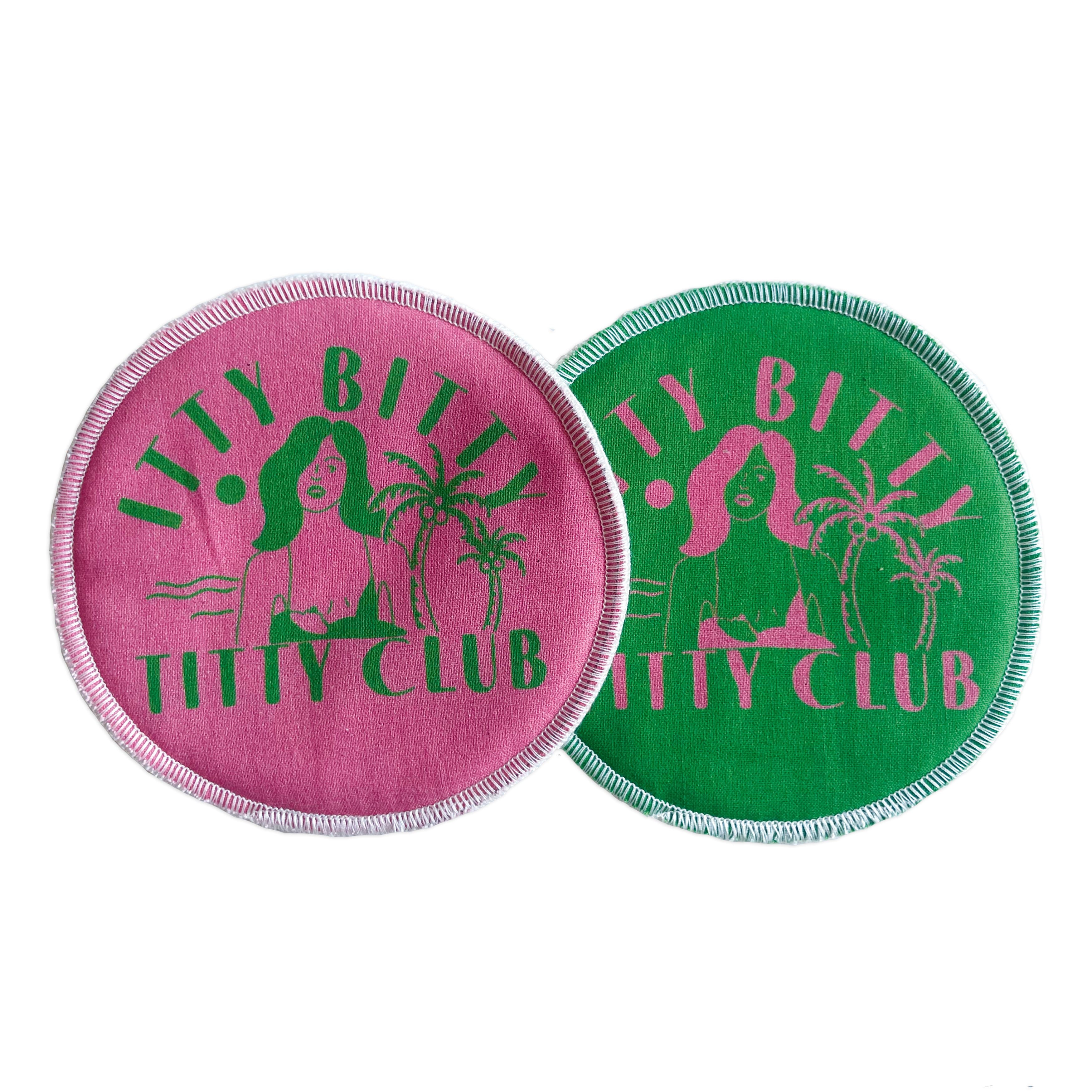 Waschbare Stilleinlagen "ITTY BITTY TITTY CLUB" Stilleinlagen Moodie 