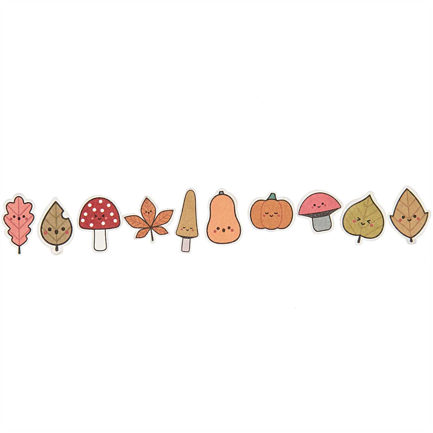 Washi Sticker Set "Herbst" Rico Design X Red Fries