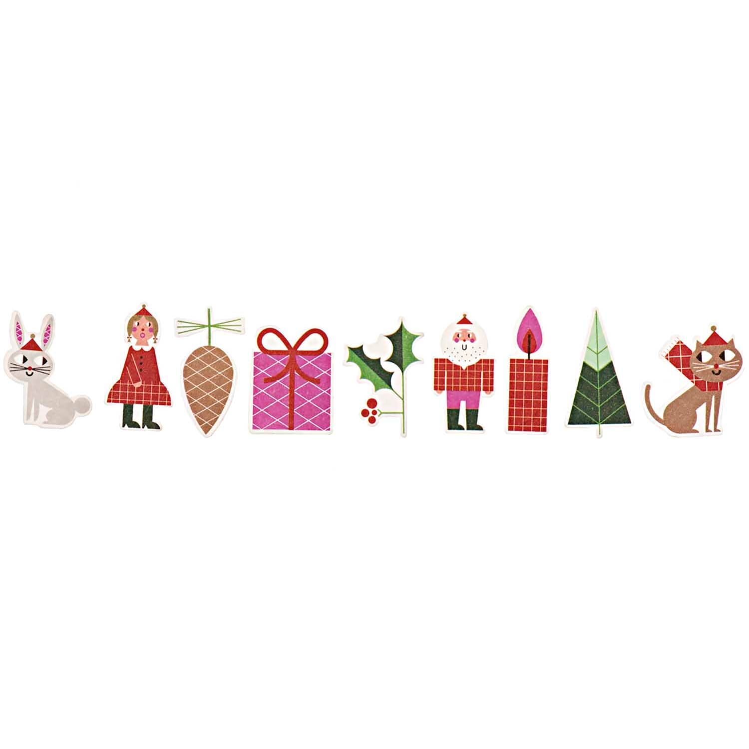 Washi Sticker Set "Hohoho" Rico Design