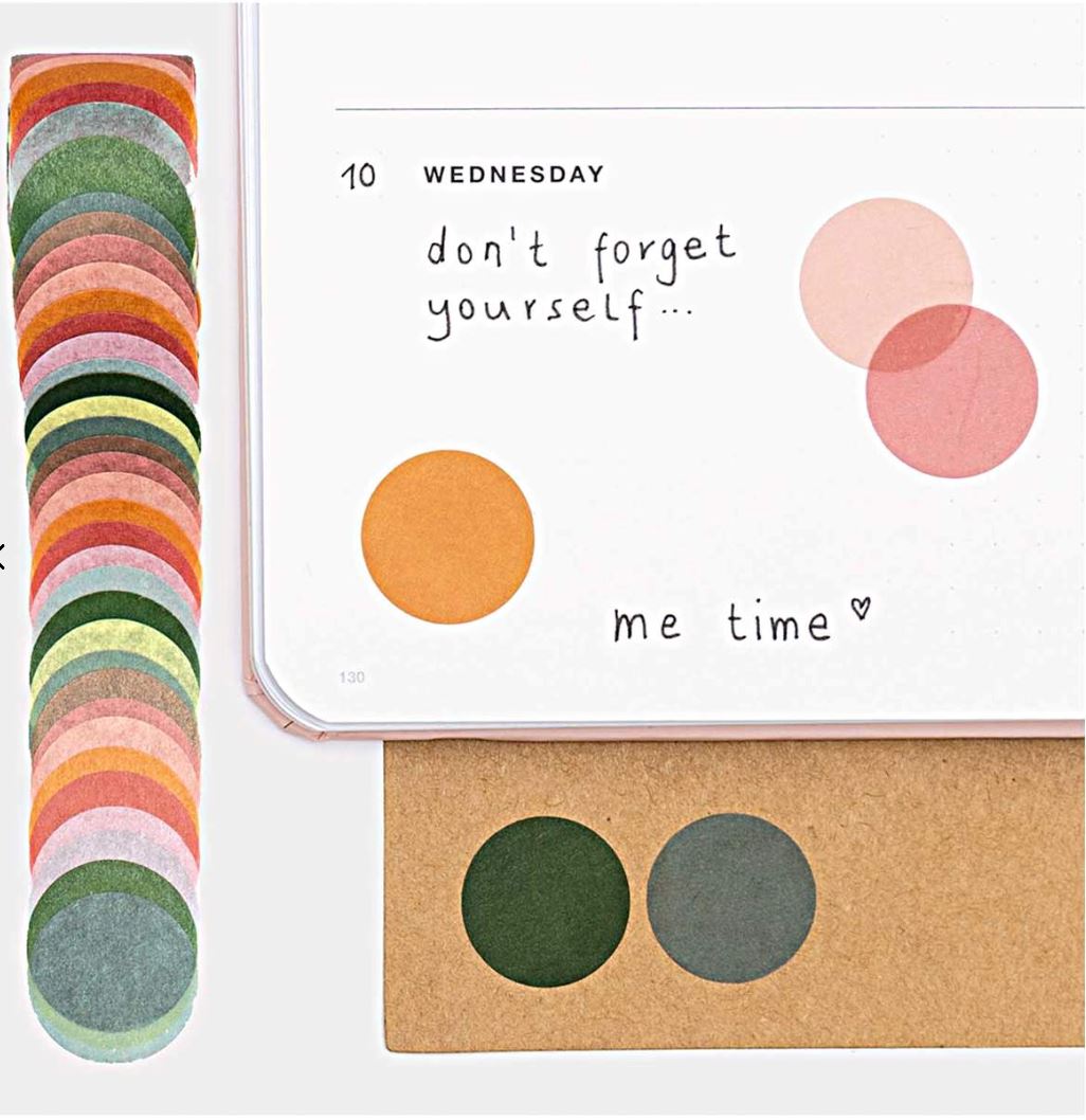 Washi Sticker Set "Kreise" Rico Design