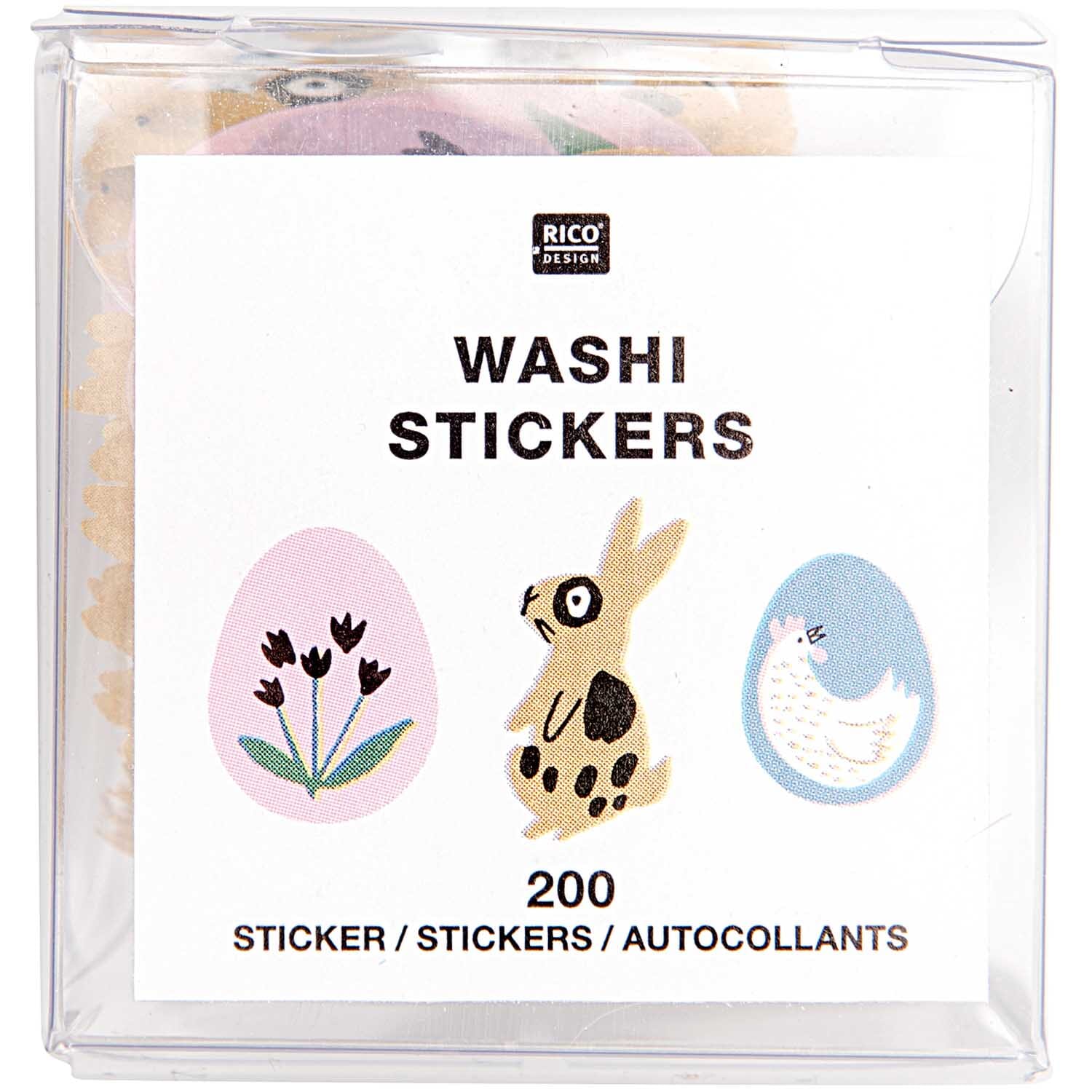 Washi Sticker Set "Ostern" Rico Design 