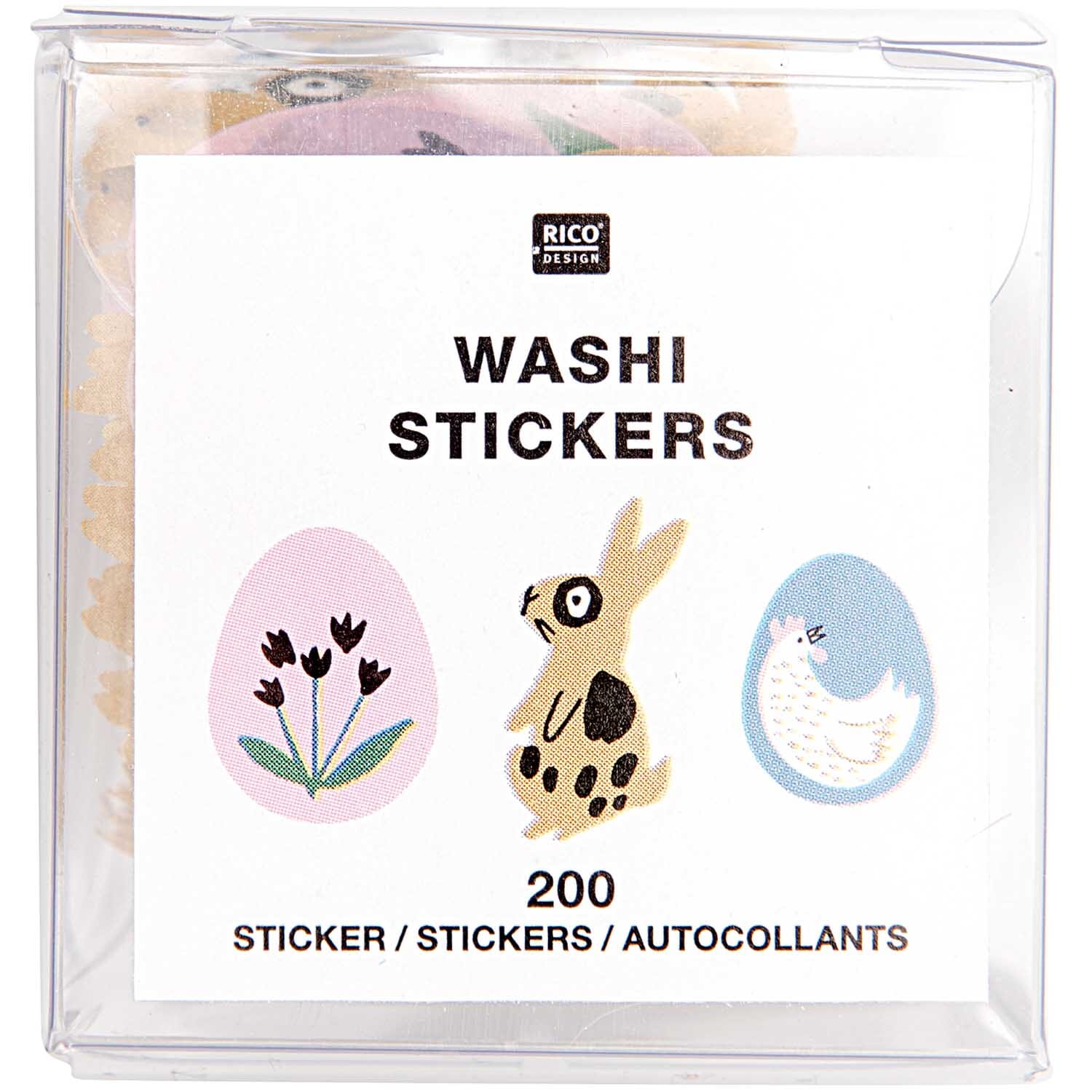 Washi Sticker Set "Ostern" Rico Design