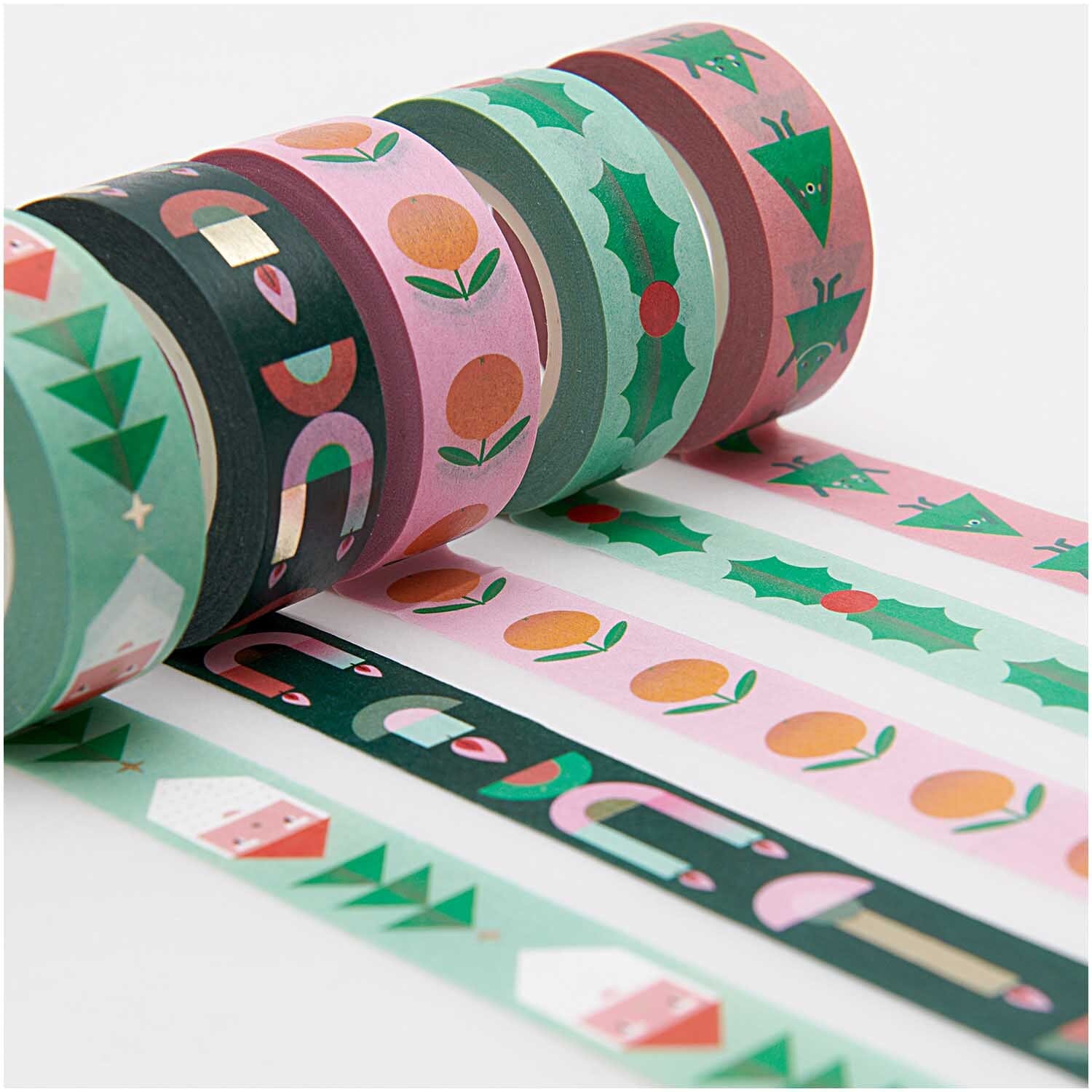 Washi Tape Set Merry Christmas Rico Design