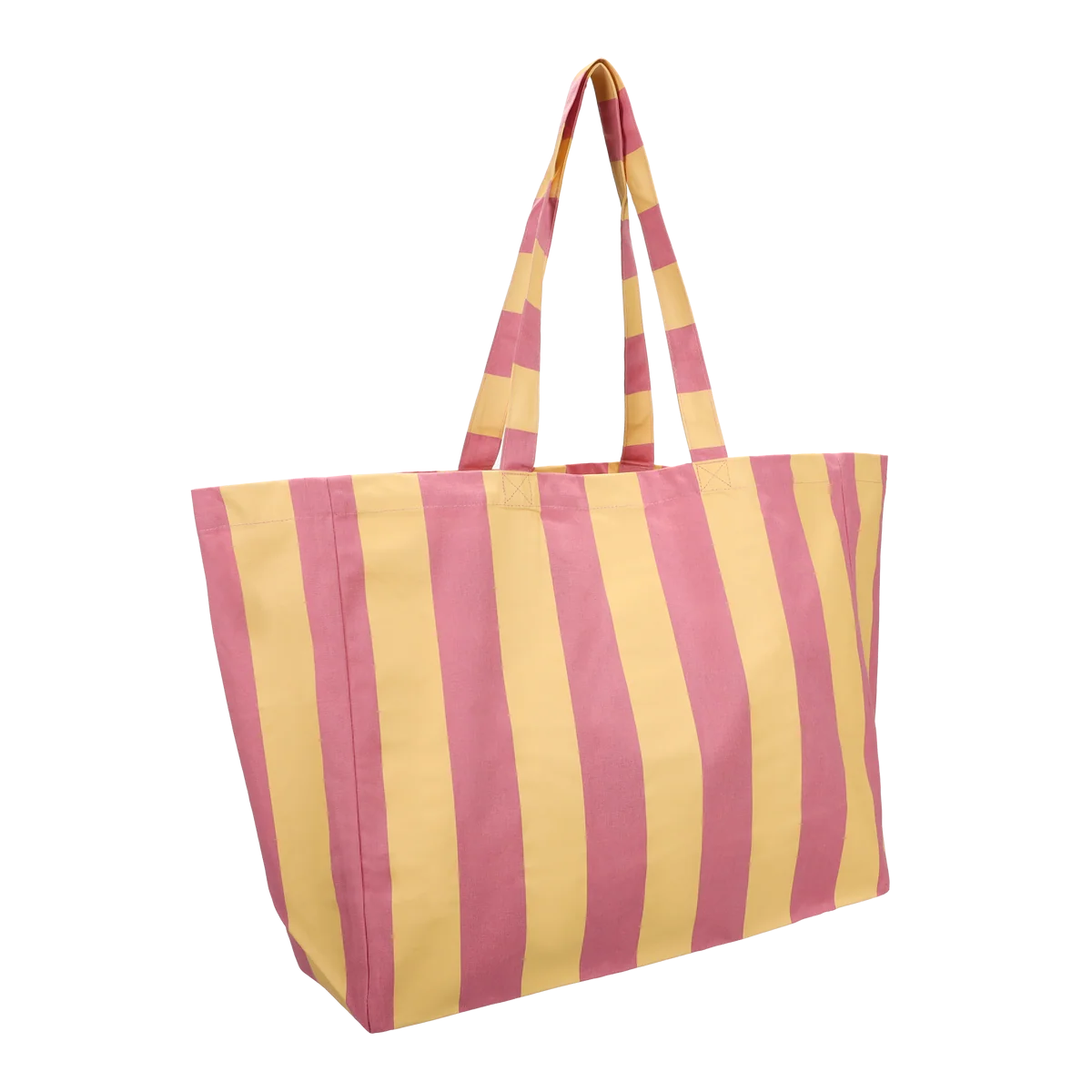 Baumwolltasche "Strandtasche Streifen breit"