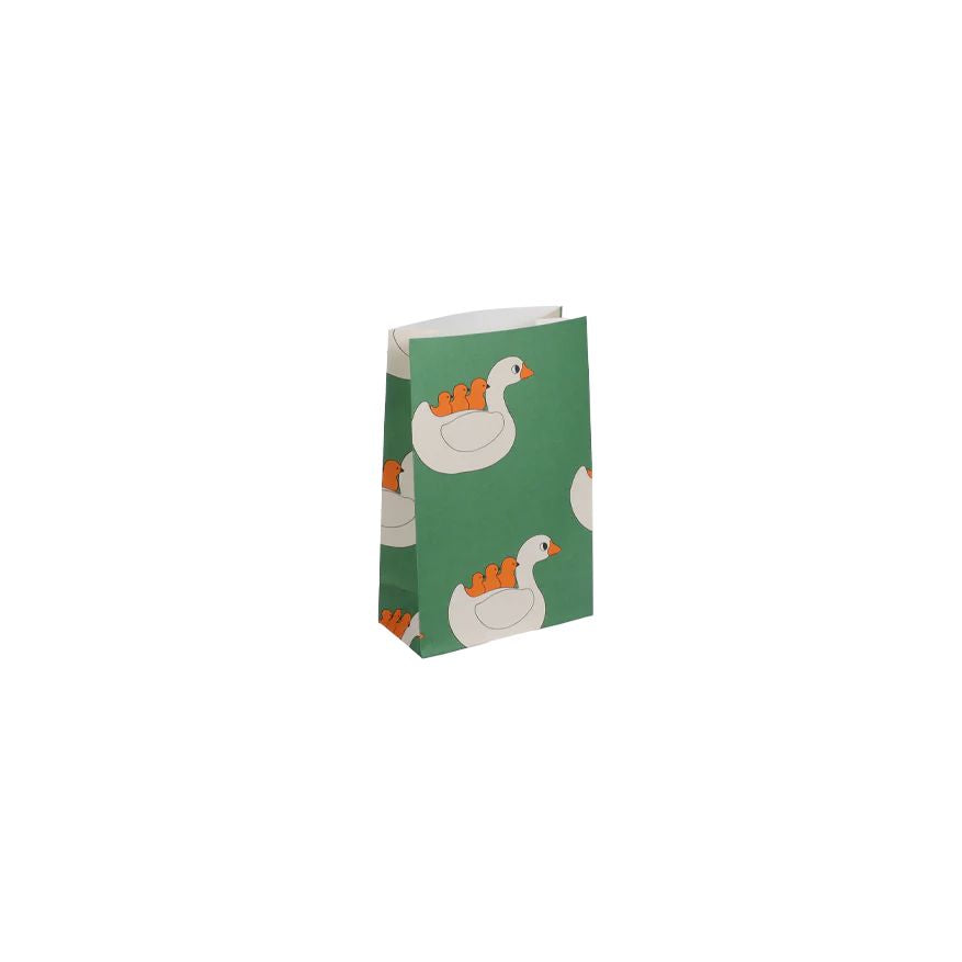 5er Set Papiertüten "Schwan" Papiertüte Kado Design 12x6x19 cm 