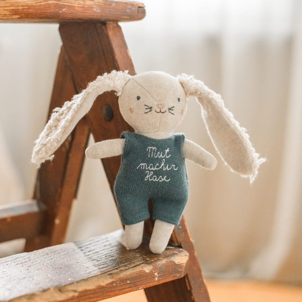Kuscheltier Hase "Mutmacher"
