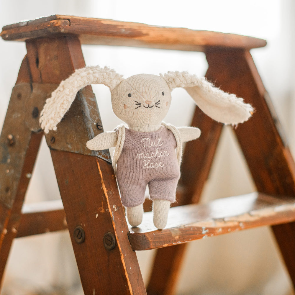 Kuscheltier Hase "Mutmacher"