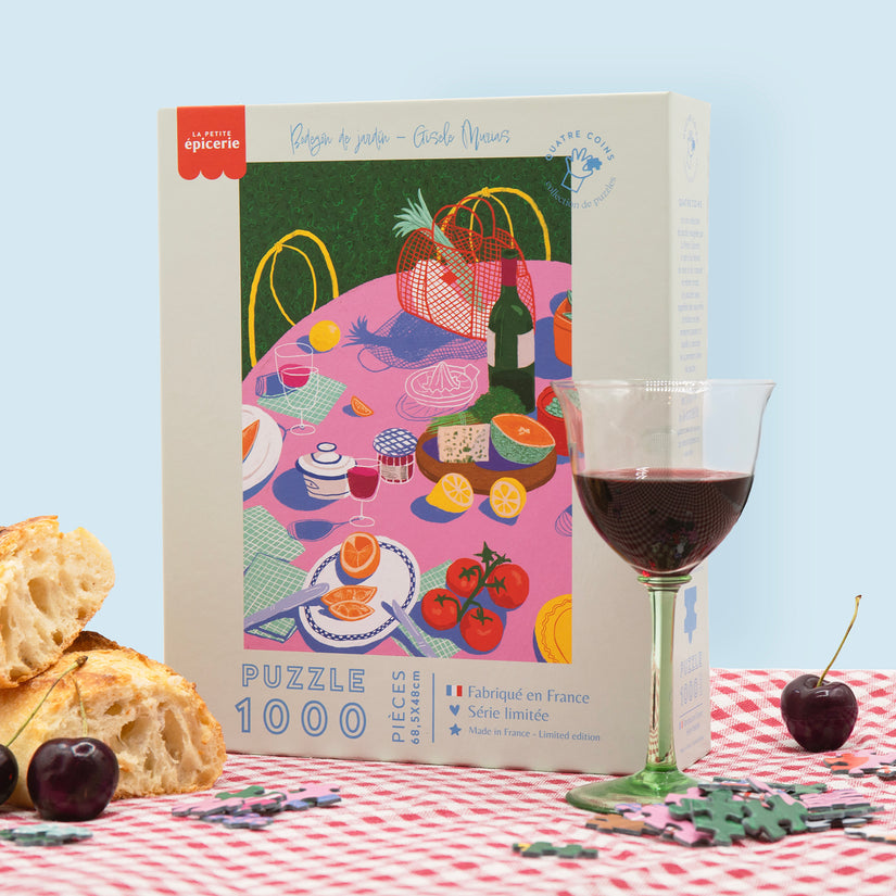 Puzzle 1000 Teile "Picknick im Garten"