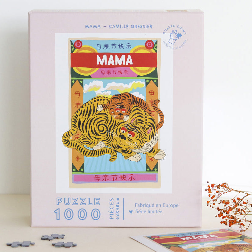Puzzle 1000 Teile "Mama"