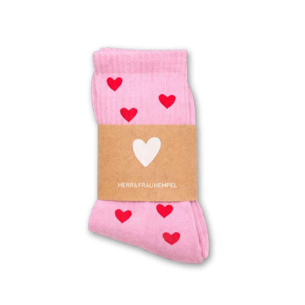 Socken "Herz" Rosa