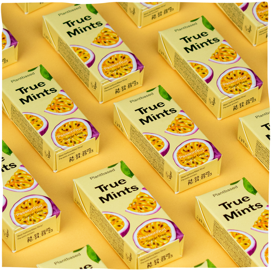 Pastillen "True Mints-Passionsfrucht"