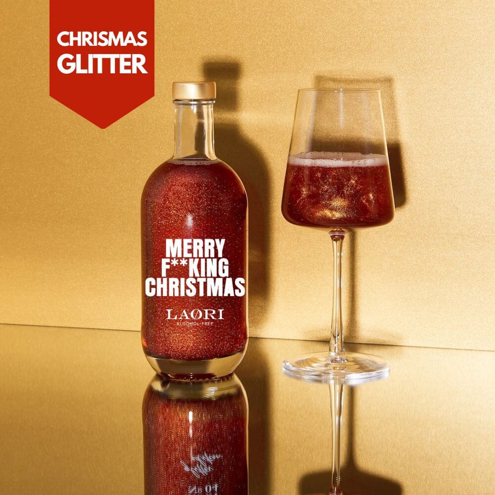 Alkoholfreier Aperitif "Ruby Glitzer - Merry F**king Christmas" Laori 