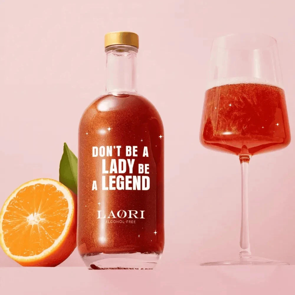 Alkoholfreier Aperitif "Ruby No 04 Glitzer - Be A Legend" Laori 