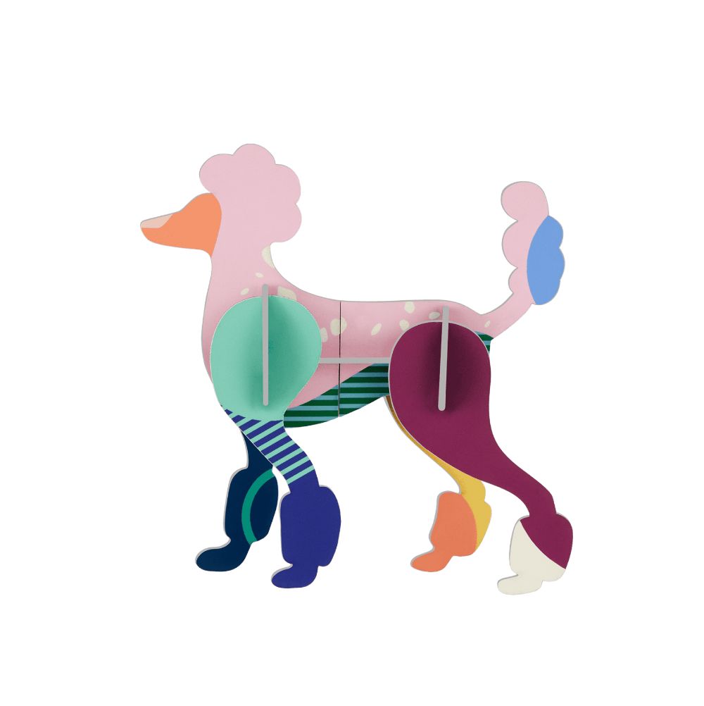 Anhänger "Poodle" Papieranhänger Studio Roof 