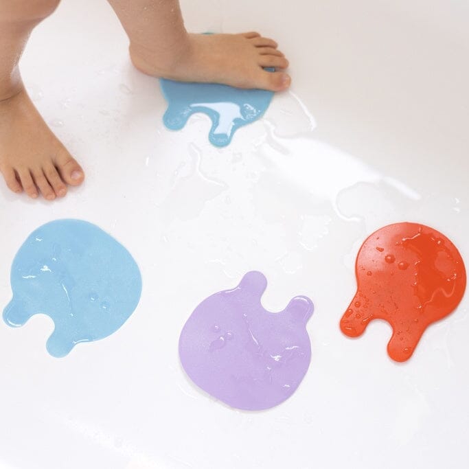 Antirutsch Pads "Grippi" Quut Coral/Blue 