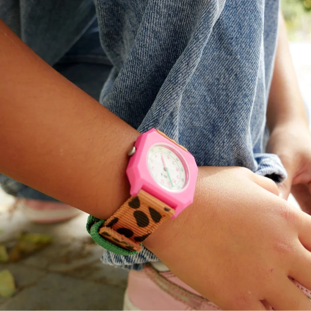 Armbanduhr "Leopard" Taxi Brousse Armbanduhren & Taschenuhren Mini Kyomo 