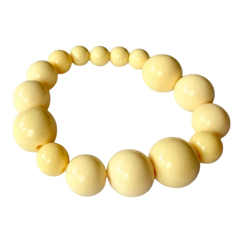 Armreif "Cosmic Planet" Armband Bybjor Butter Yellow 