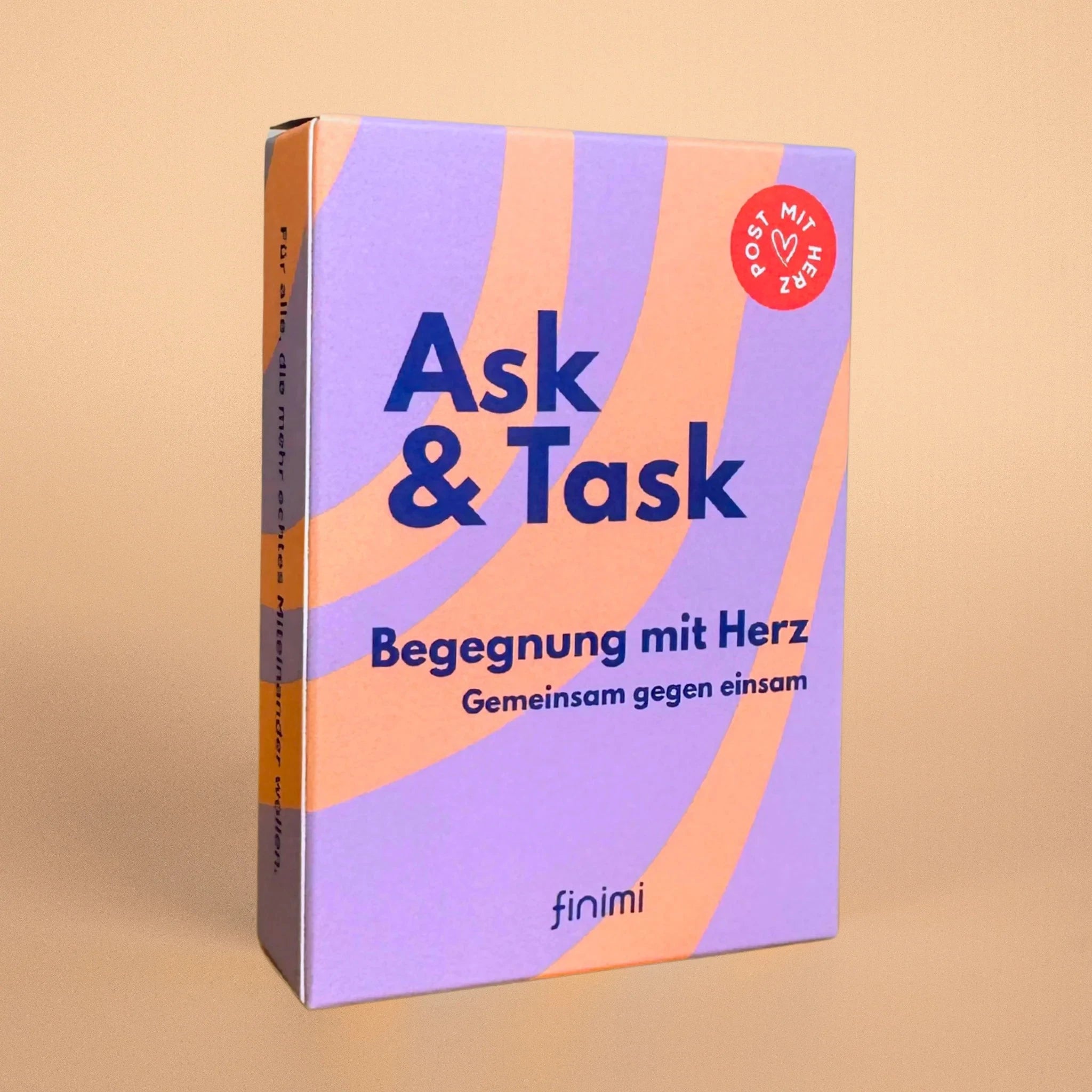 Ask & Task Kartenset "Begegnung mit Herz" Kartenspiel finimi 