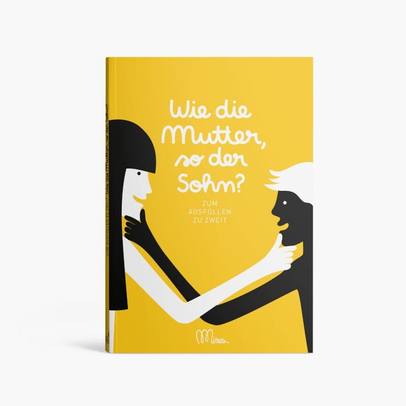 Ausfüllbuch "Wie die Mutter, so der Sohn" Erinnerungsbuch minus Verlag 