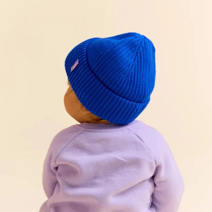 Baby Beanie aus Merinowolle „Uni" Mütze popeia 