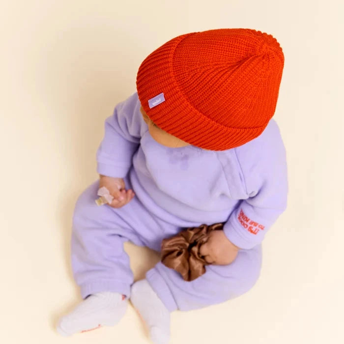 Baby Beanie aus Merinowolle „Uni" Mütze popeia 