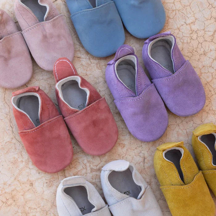 Baby Krabbelschuhe "Flieder" YONDER 