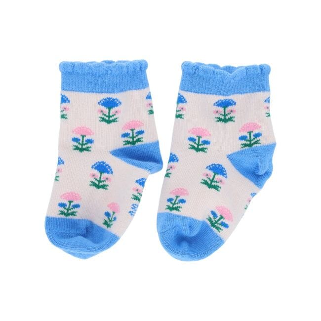 Baby Socken "Blume" Socken Le petit Souk 0-6 Monate 