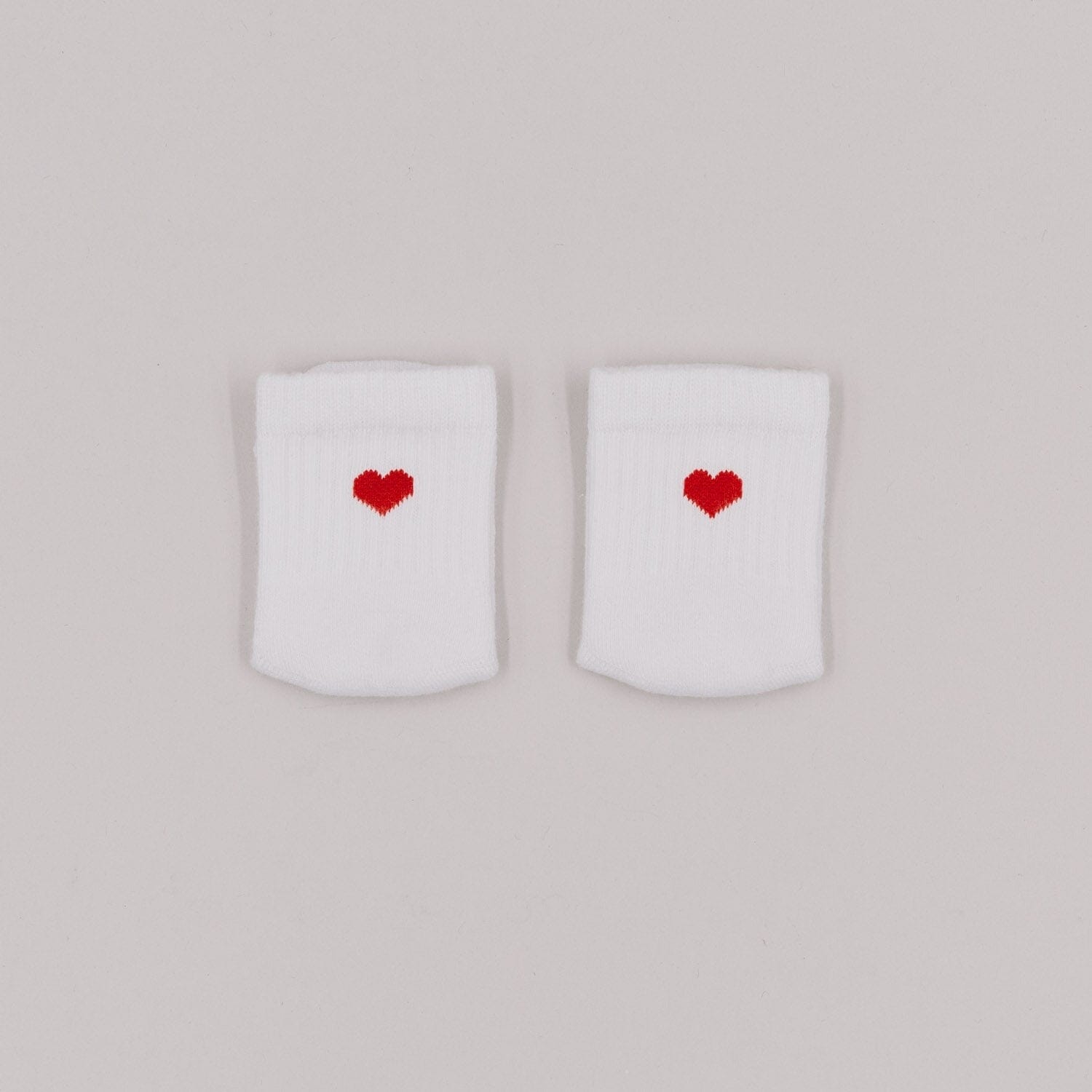 Baby Socken „Herz rot" Socken Eulenschnitt 16-18 