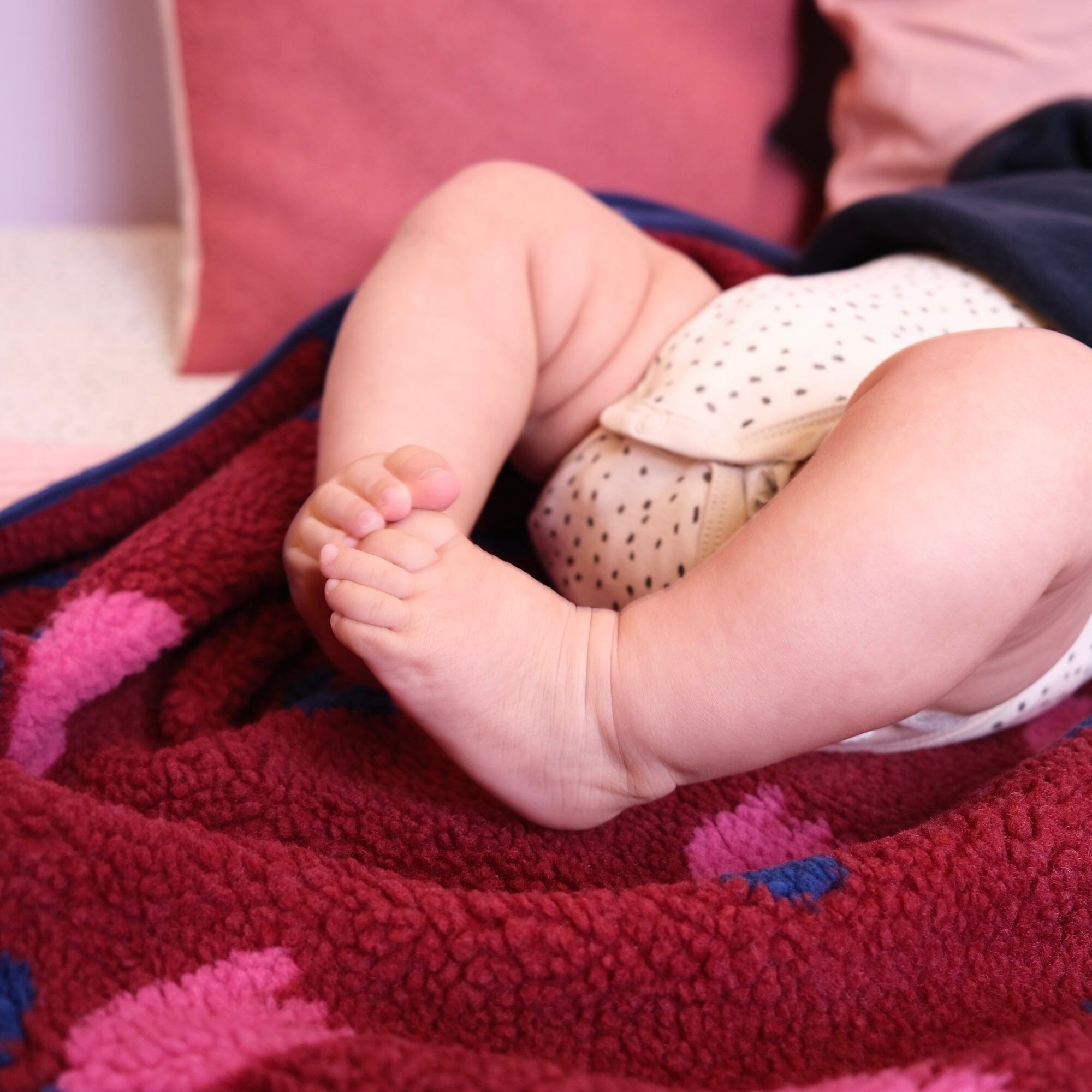 Babydecke Teddy Babydecke Matsch mit Sahne 