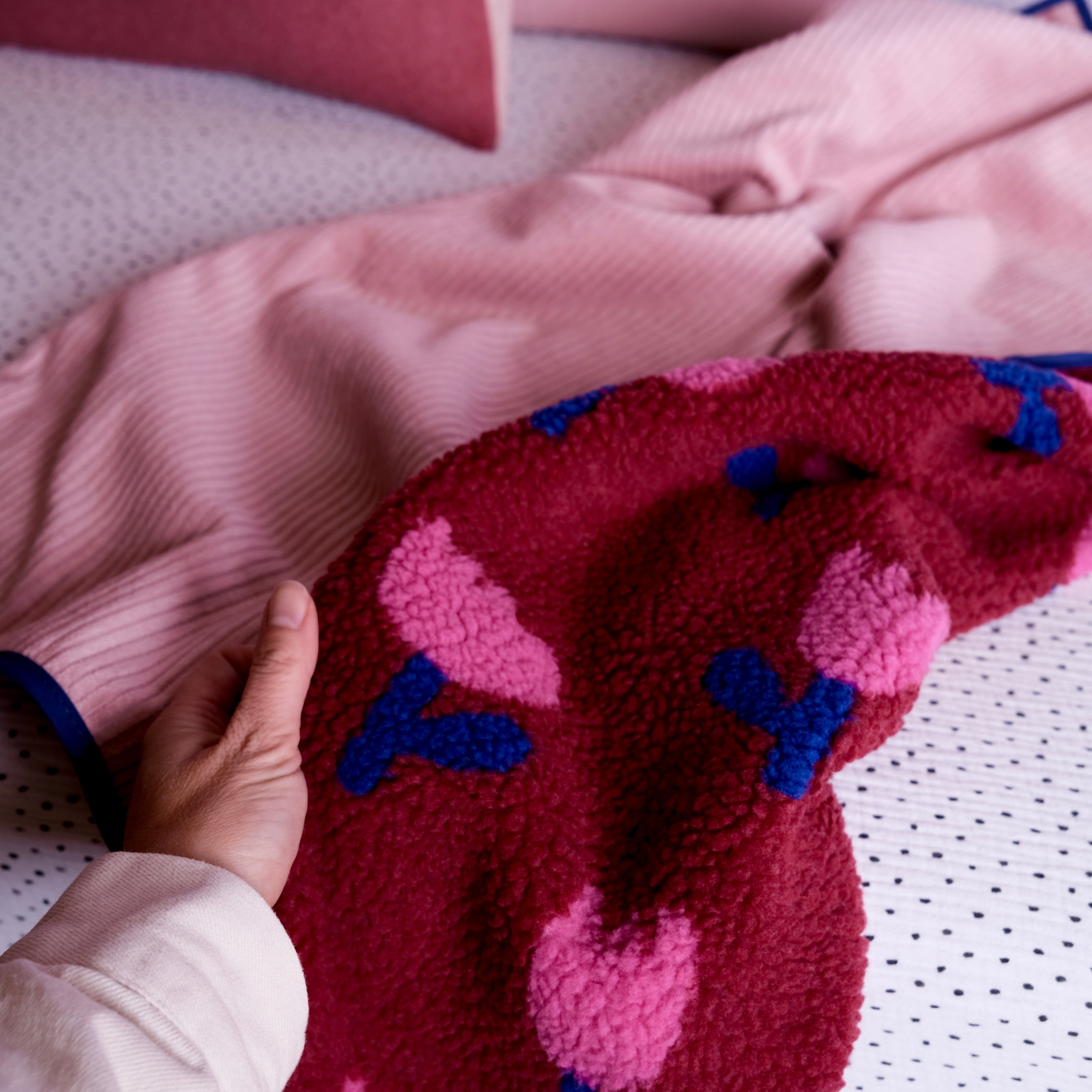 Babydecke Teddy Babydecke Matsch mit Sahne 