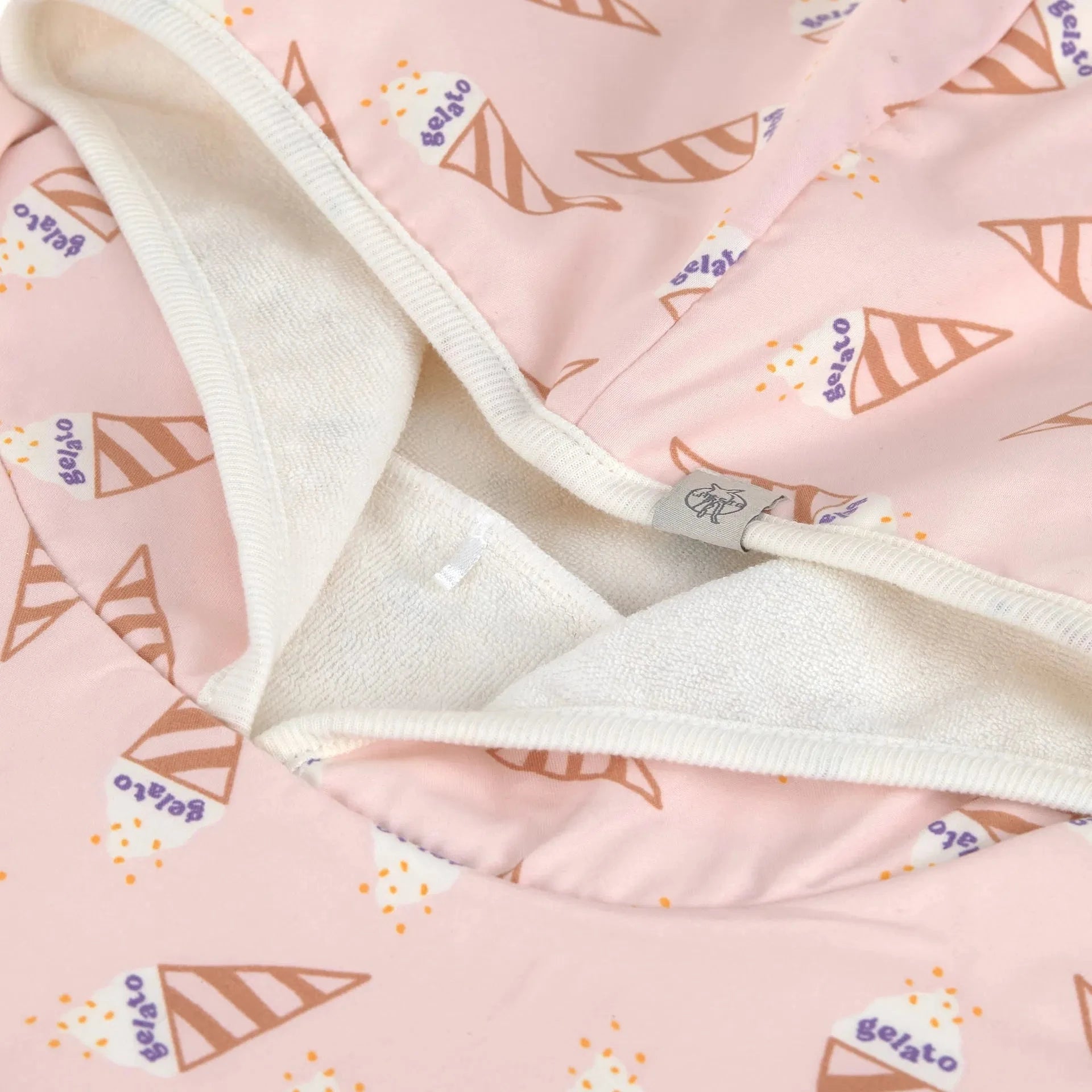 Badeponcho UV Kinder "Eis" Lässig 