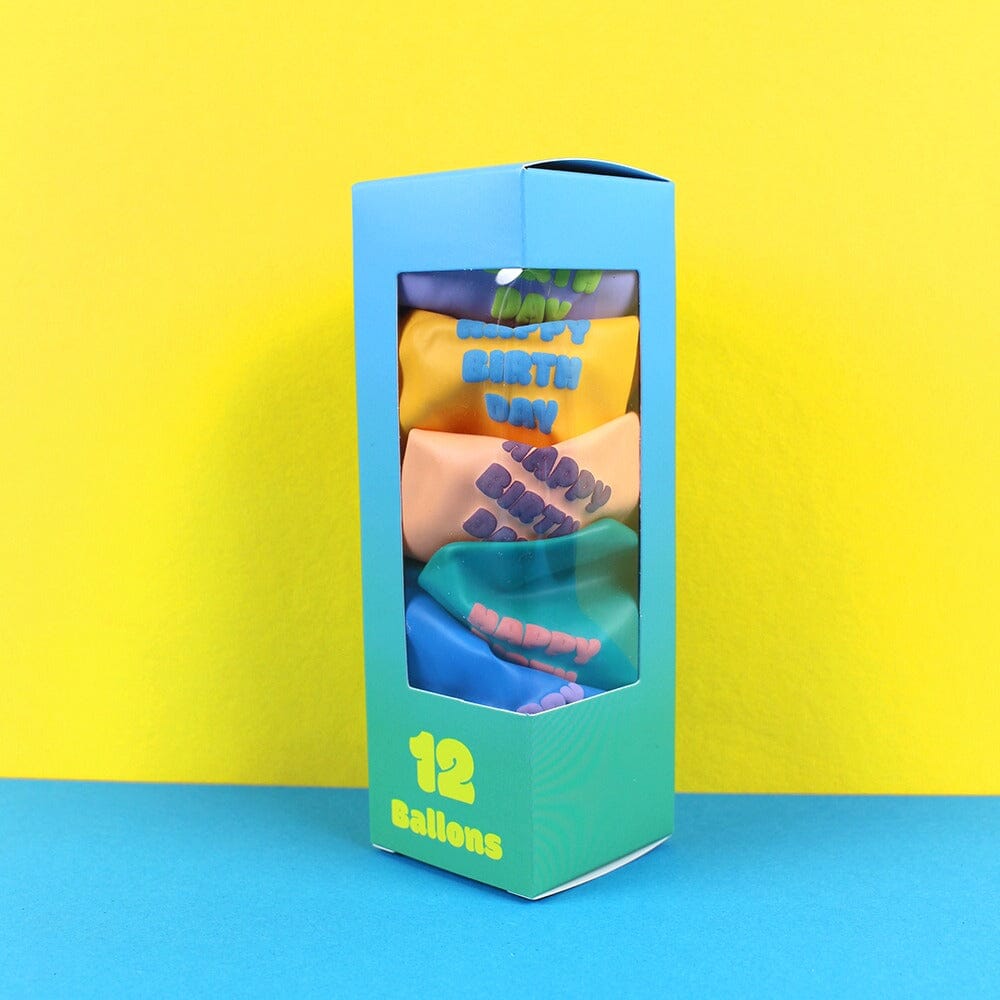 Ballonset "Happy Birthday" Luftballon ava&yves 