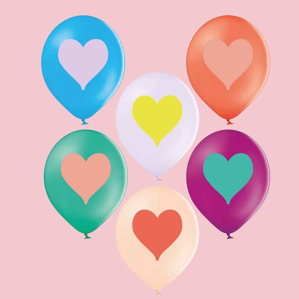 Ballonset "Herzen" Luftballon ava&yves 