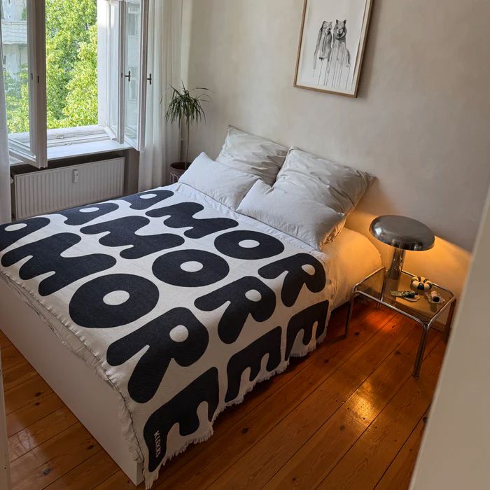 Baumwolldecke Amore "No. 11" Decke Klekks 
