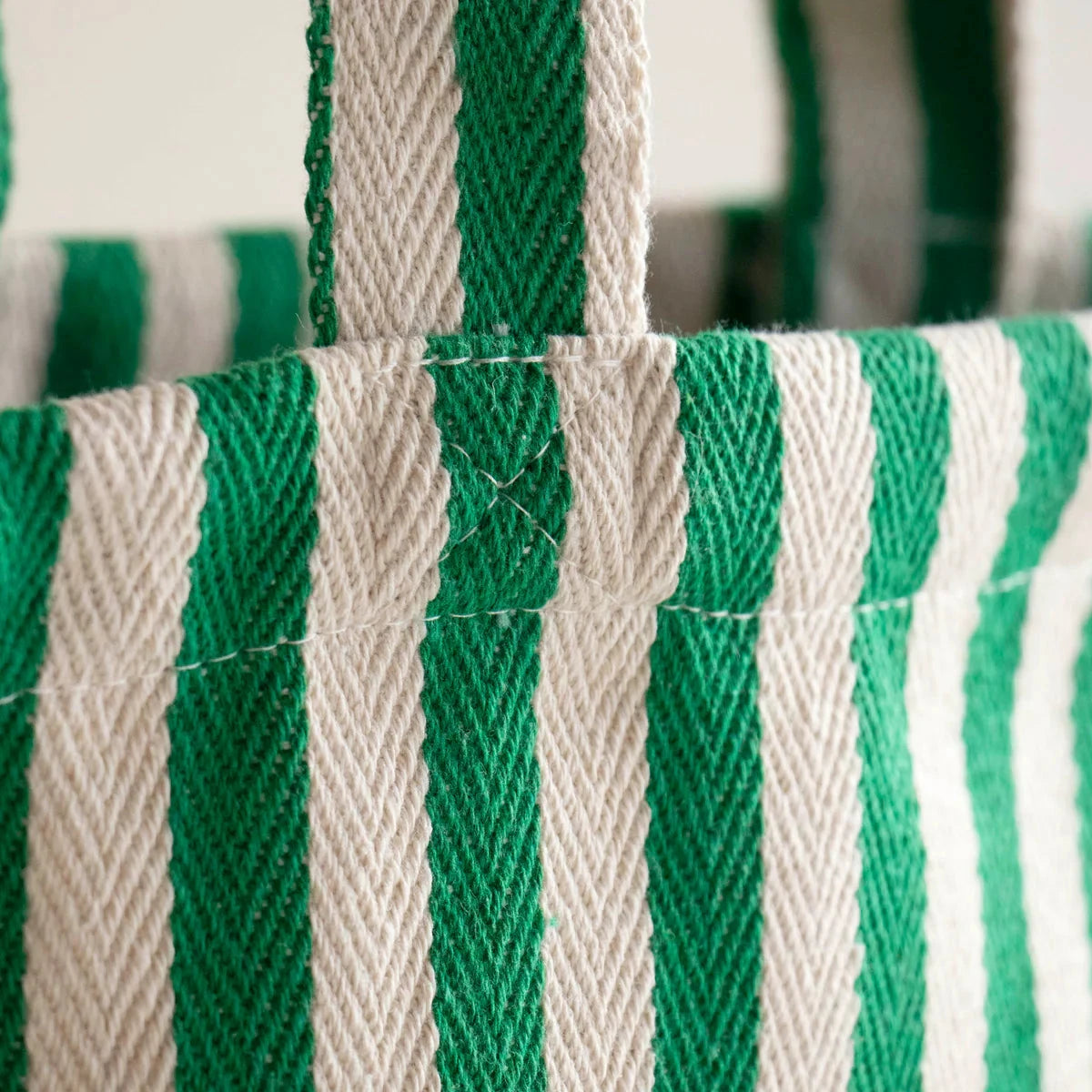 Baumwolltasche "Heringbone Stripe" Tasche Kado Design 