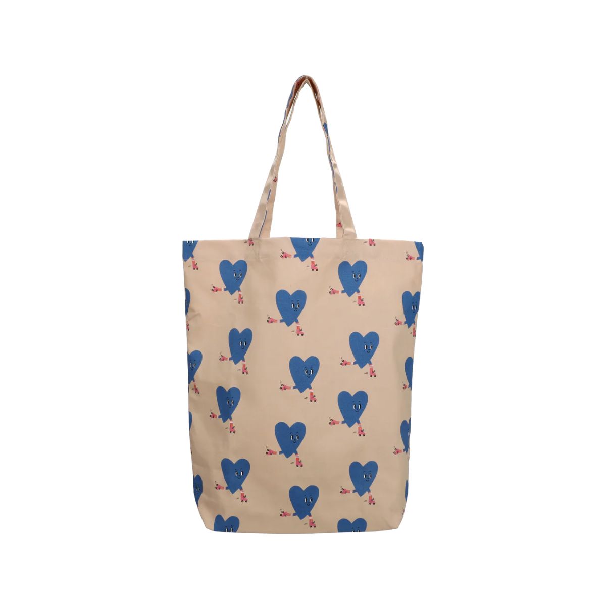 Baumwolltasche "Herz Roller" Tasche Kado Design 