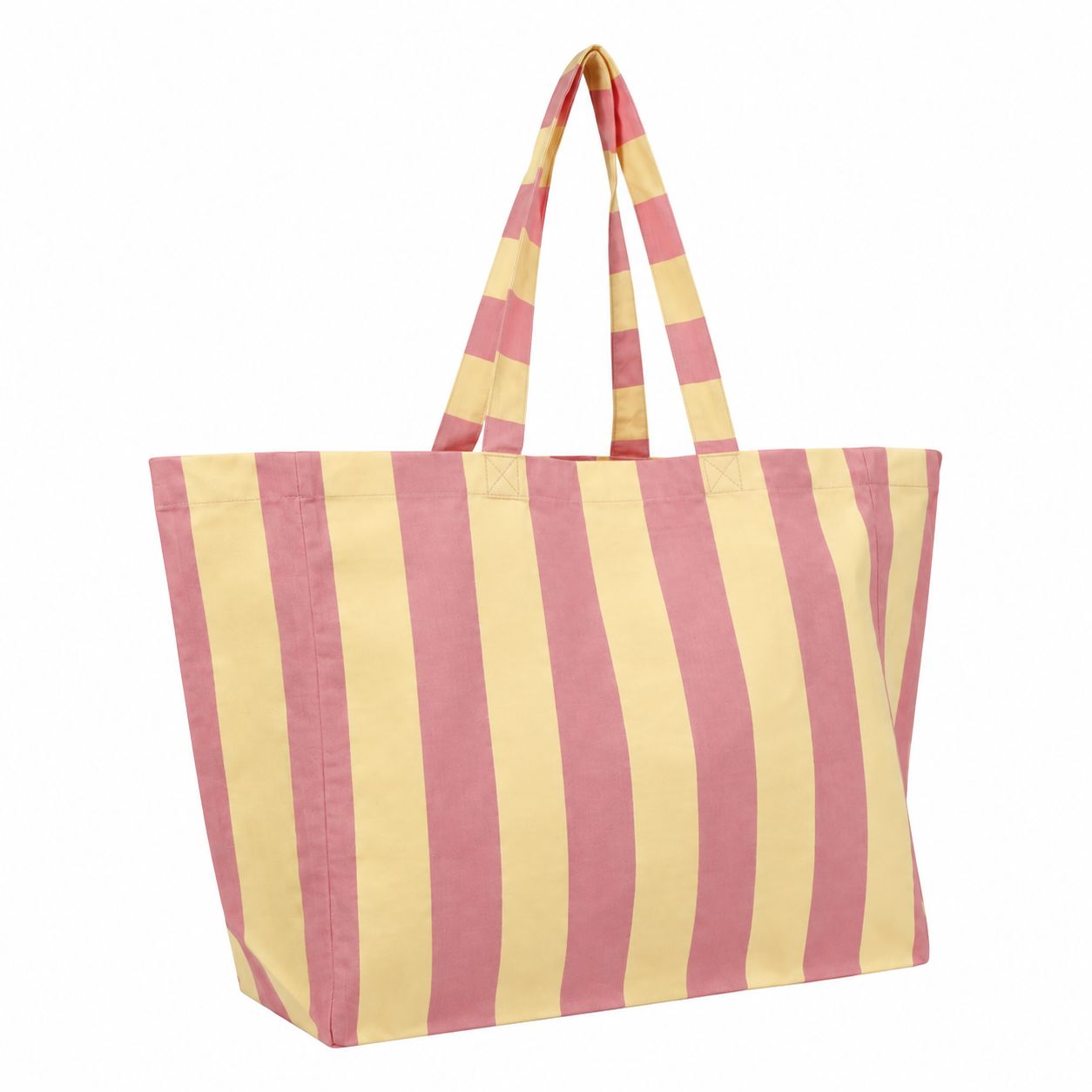 Baumwolltasche "Strandtasche Streifen breit" Tasche Kado Design Rosebay/Apple Grub 