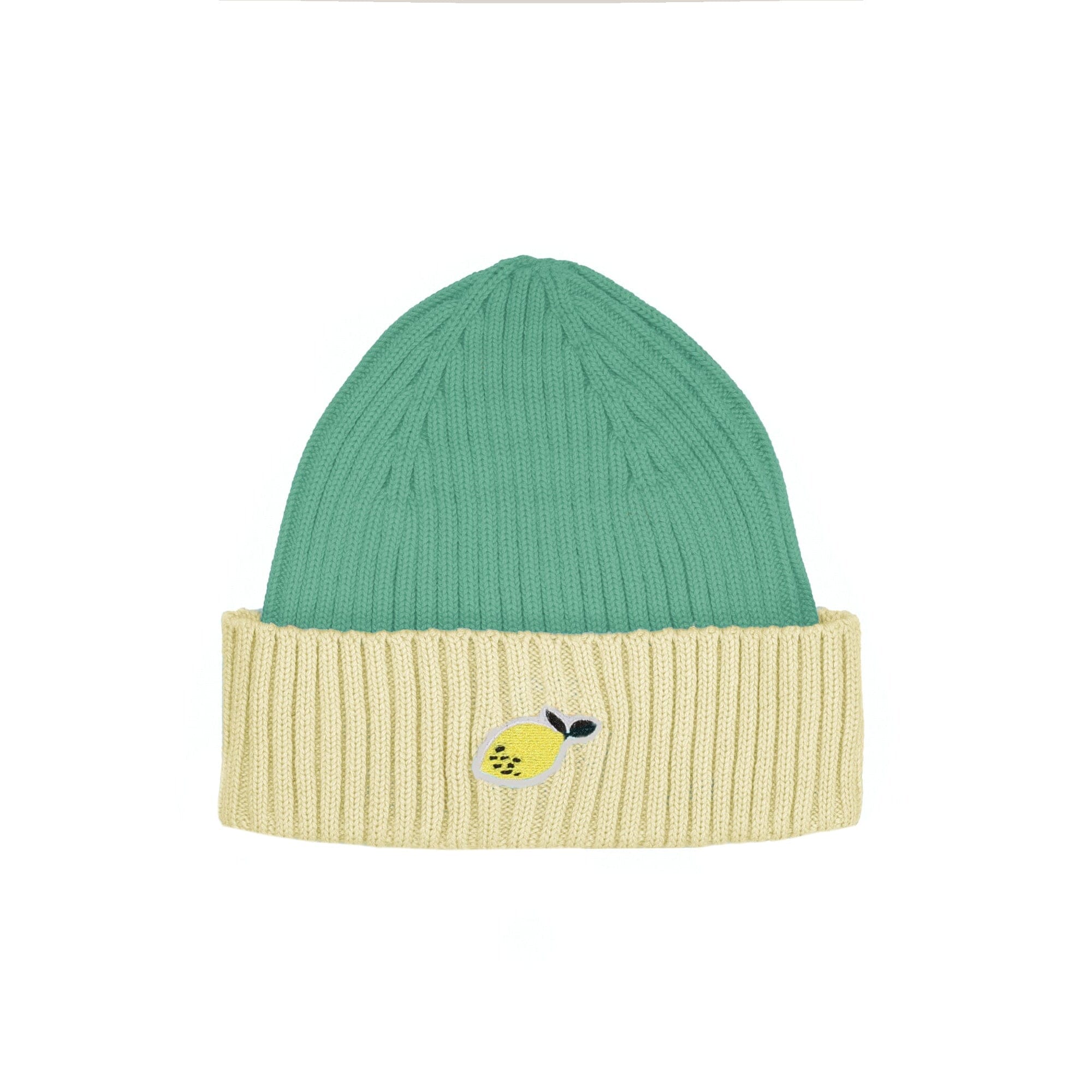 Beanie One Size "wonders of the deep sea" Mütze Sticky Lemon aquatic green+sandy yellow 