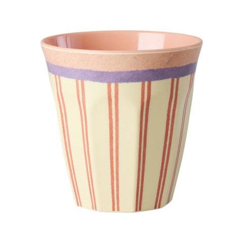 Becher 250ml "Stripey Love Print" Becher Rice by Rice 