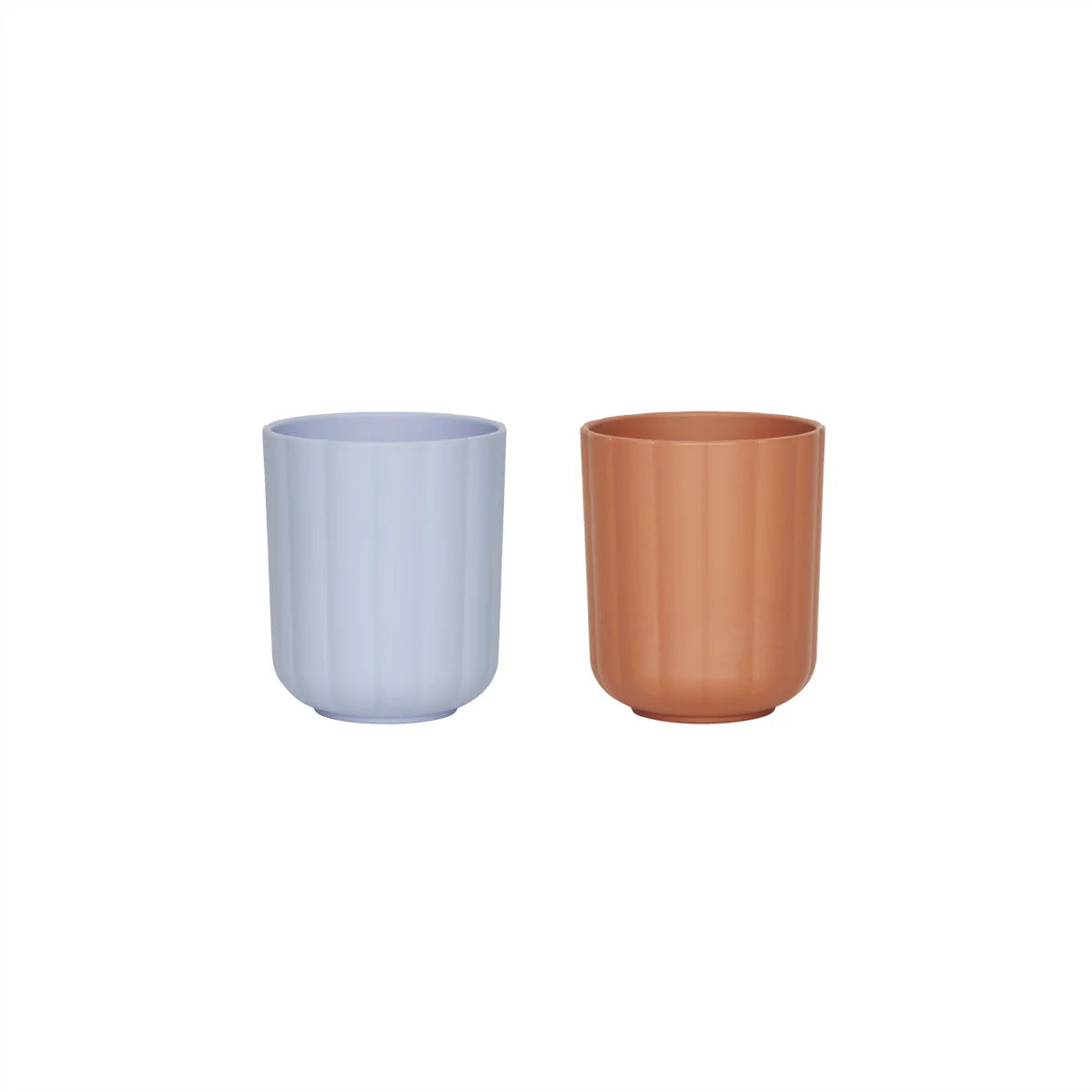 Becher 2er Set "Pullo" Becher OYOY living design Caramel/Ice Blue 