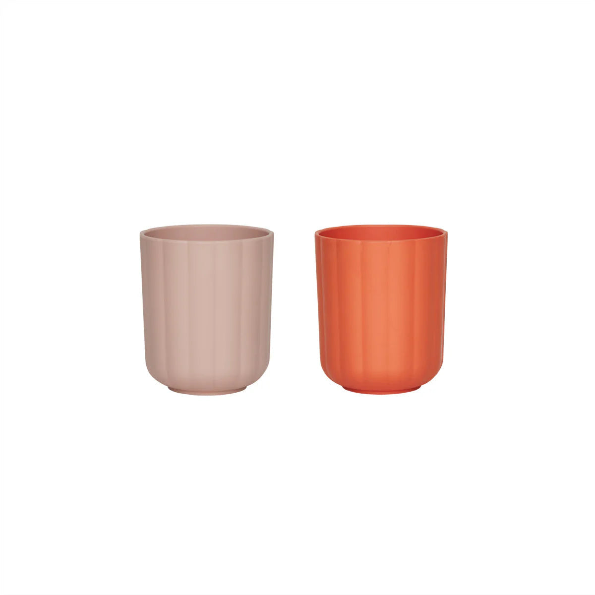 Becher 2er Set "Pullo" Becher OYOY living design Rose/Apricot 