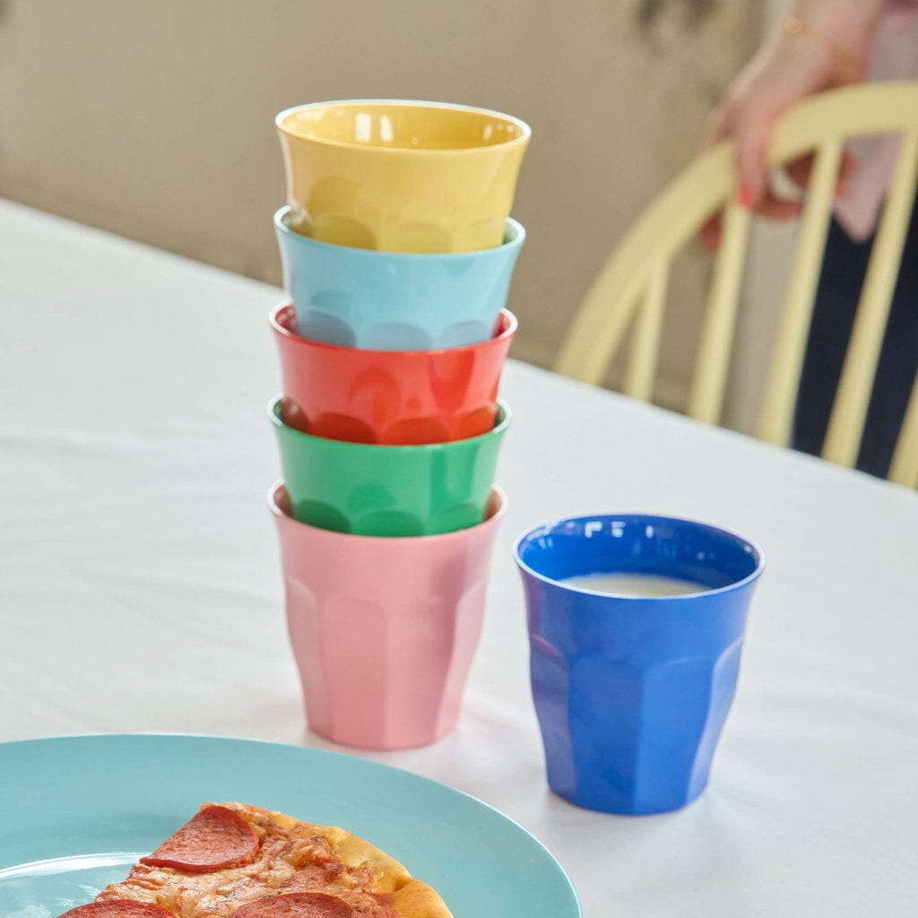 Becher 6er Set "Solid Colors" Becher Rice by Rice 