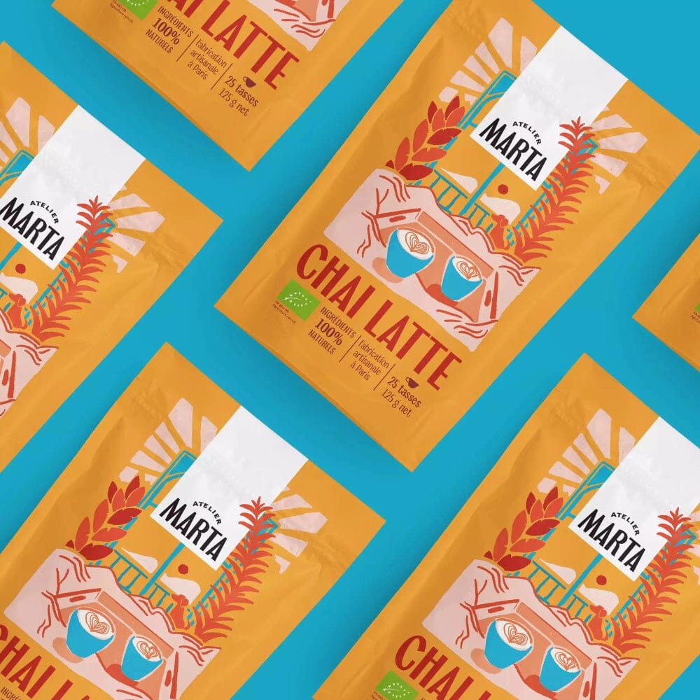 Bio Instant Tea "Chai Latte" Tee Atelier Marta 