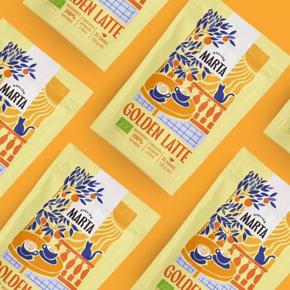 Bio Instant Tea "Golden Latte" Tee Atelier Marta 