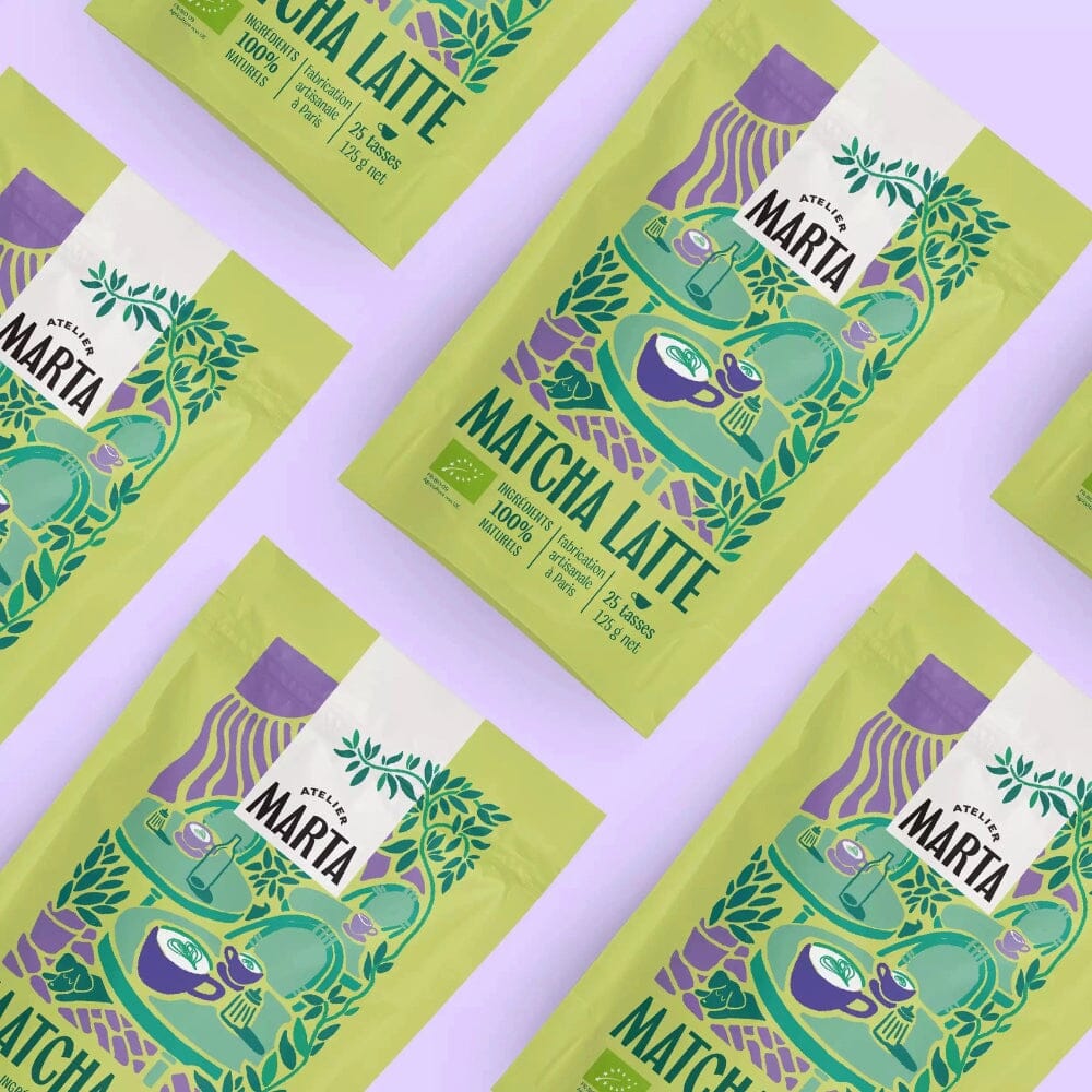 Bio Instant Tea "Matcha Latte" Tee Atelier Marta 
