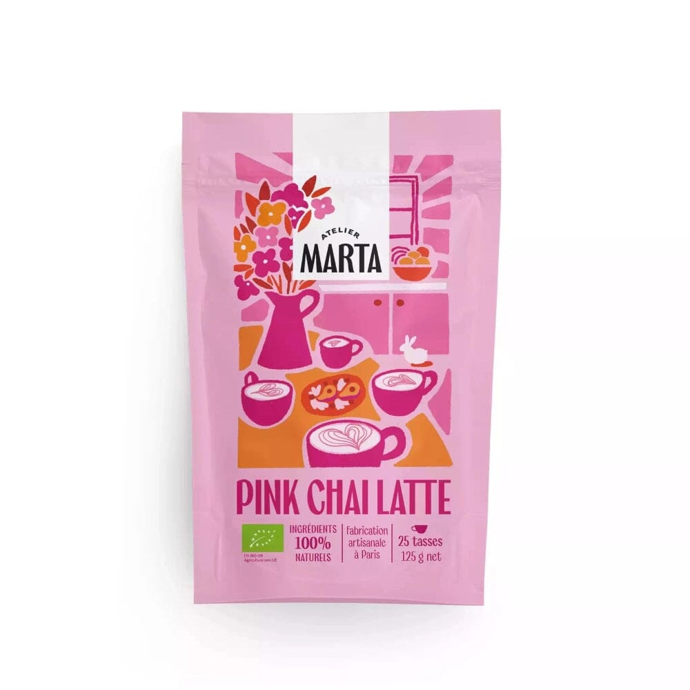Bio Instant Tea "Pink Chai Latte Tee Atelier Marta 