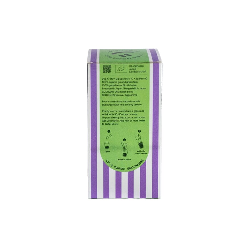 Bio Matcha "Ceremonial Single Serve Sticks" Tee Matchasome 
