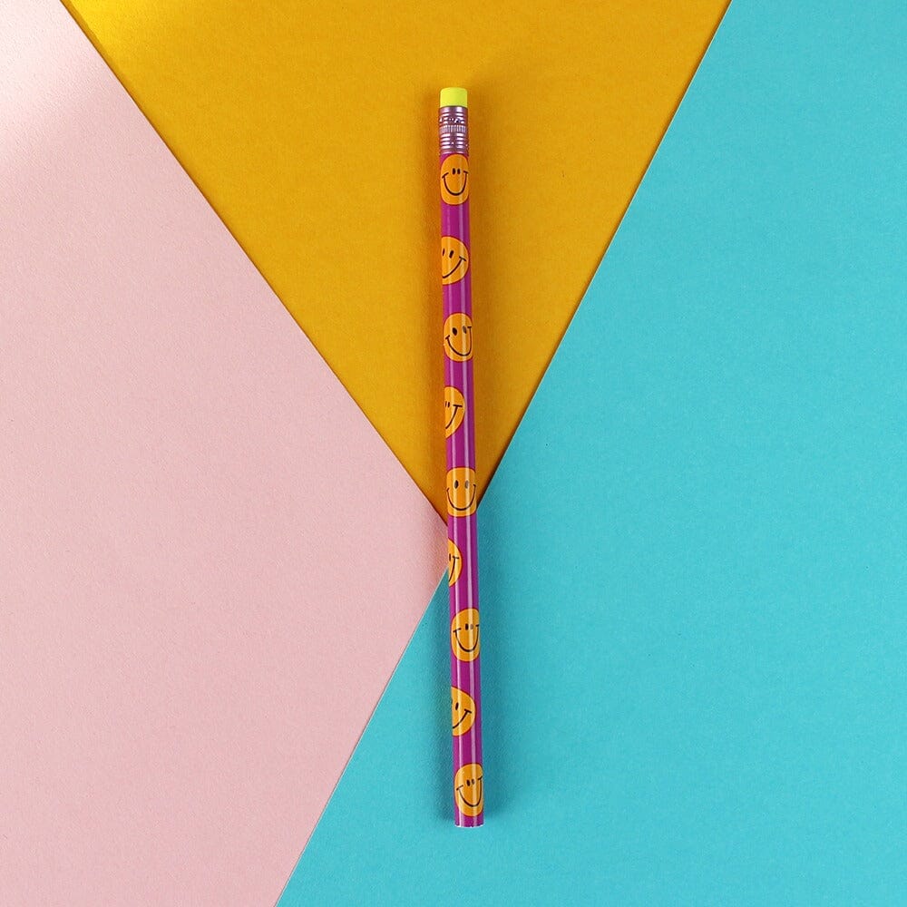 Bleistift "Smiley" Stifte ava&yves violett/orange 