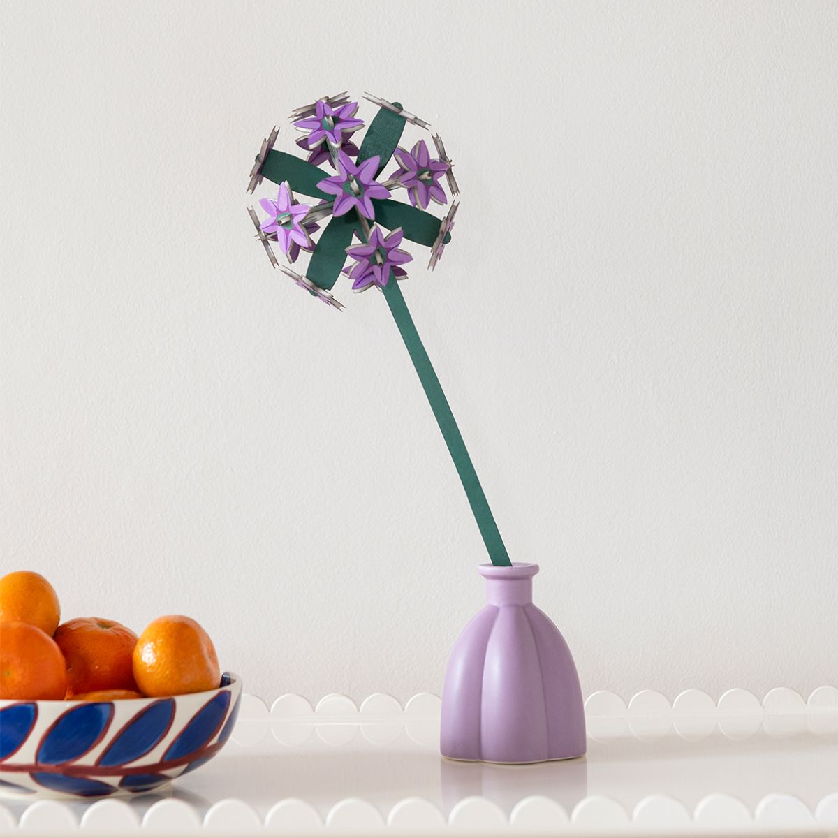 Blume aus Pappe "Allium" Studio Roof 